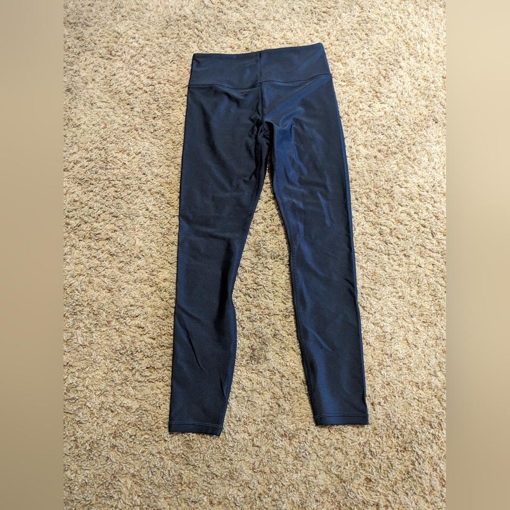 Athleta elation sheen leggings- navy